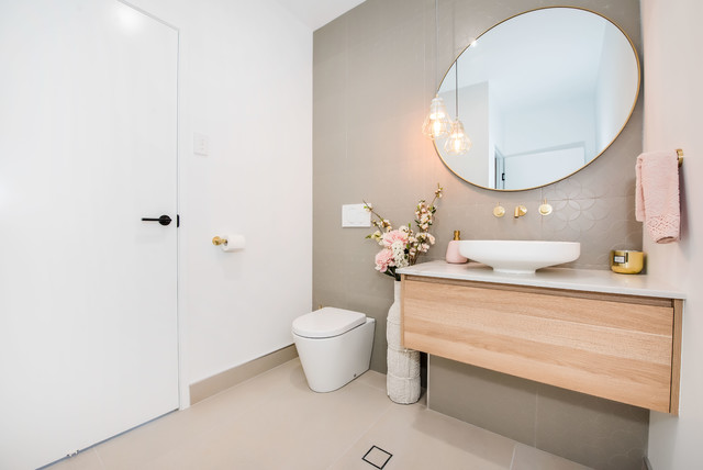 Botanical Abode trendy-badevaerelse