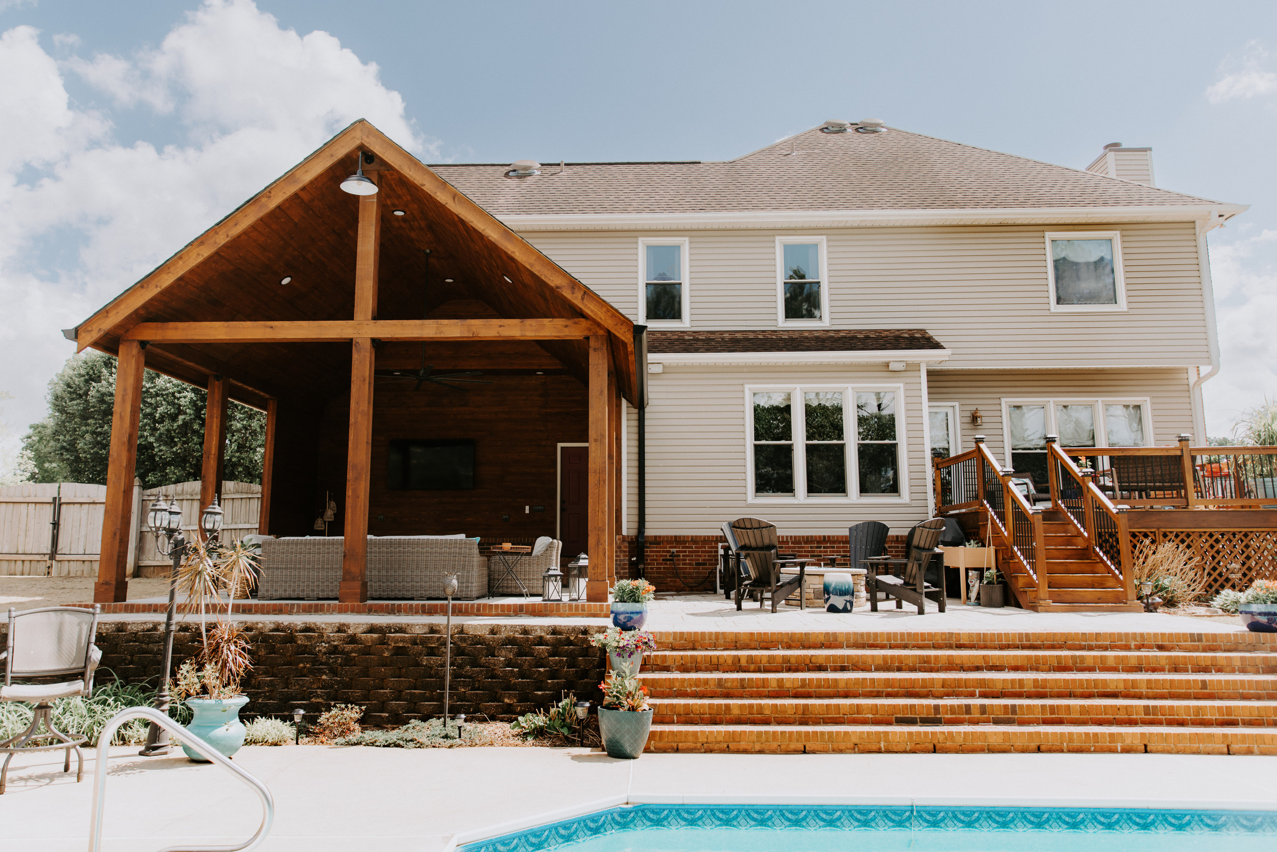 Outside Patio Remodel