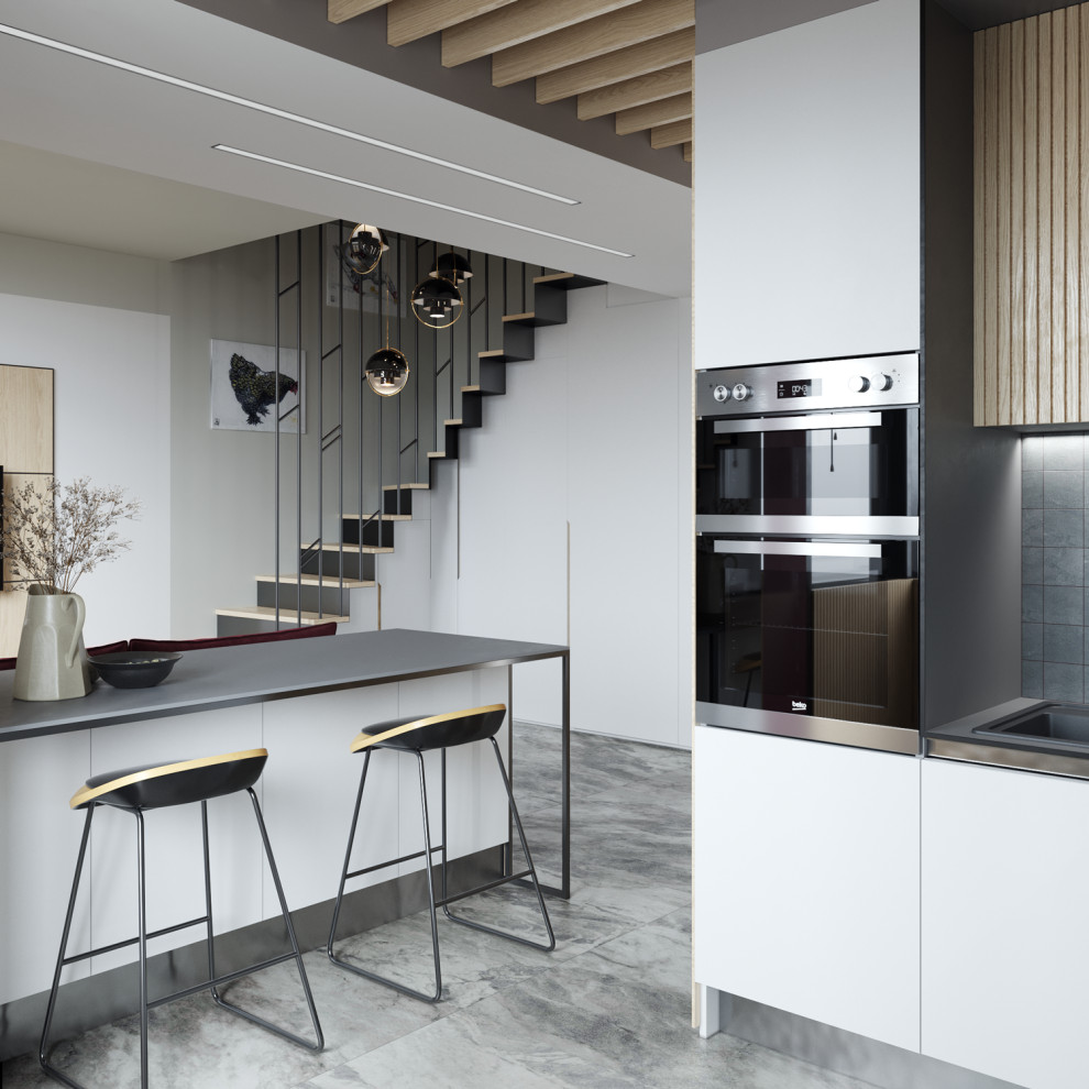 двухуровневая квартира 37 кв.м в ЖК Поколение