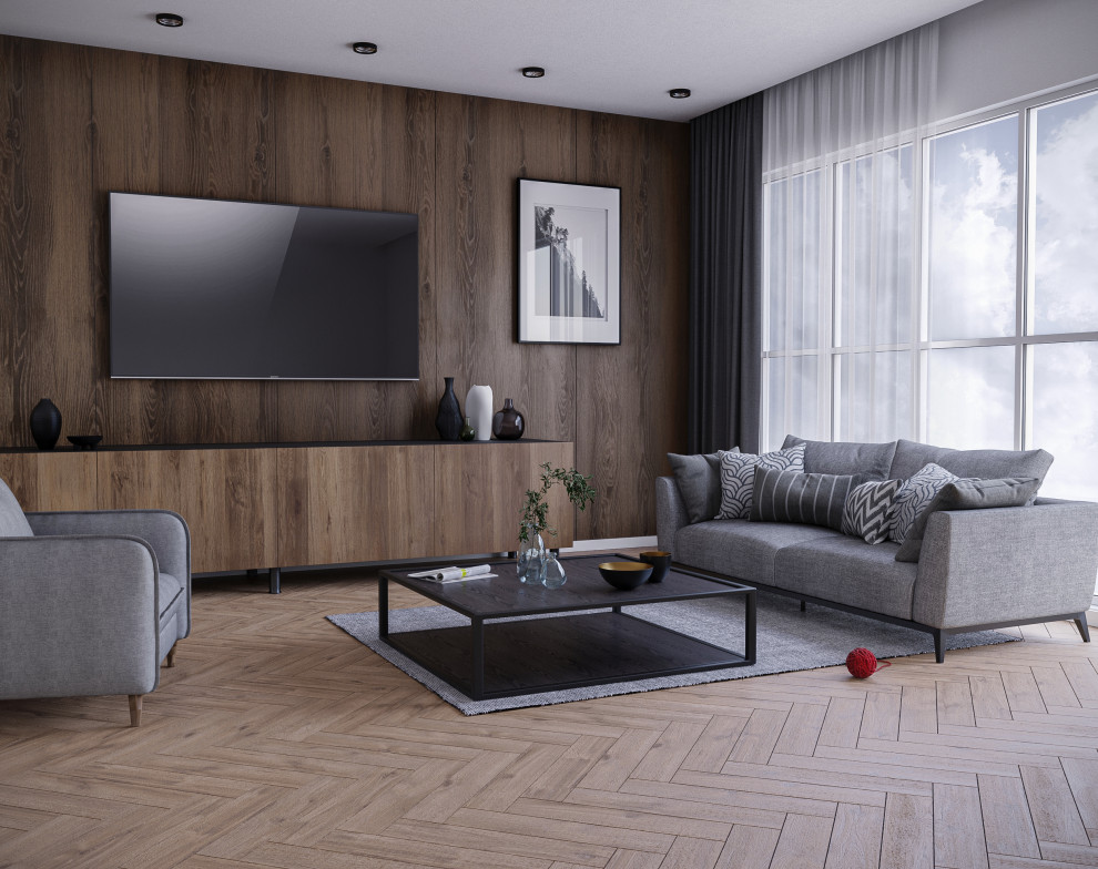 Ламинат My Step Herringbone Manor+ Дуб Гавана MS3410