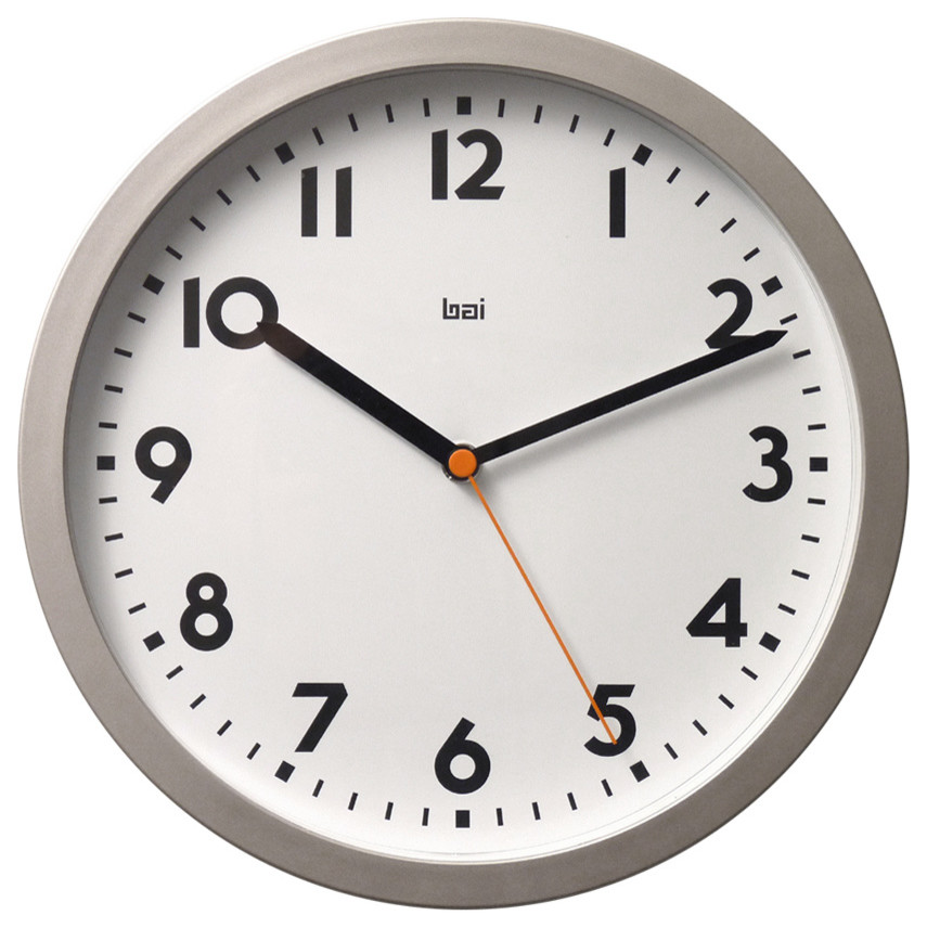 10" Designer Wall Clock Landmark Wall Clocks by BAI DESIGN INC. Houzz
