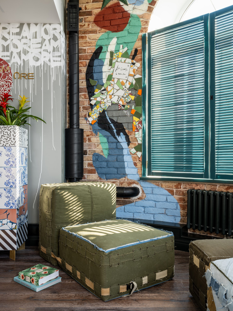 Гостиная. Квартира архитектора Дарьи Васильковой