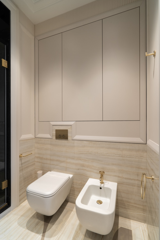 Шикарная квартира с белой мебелью