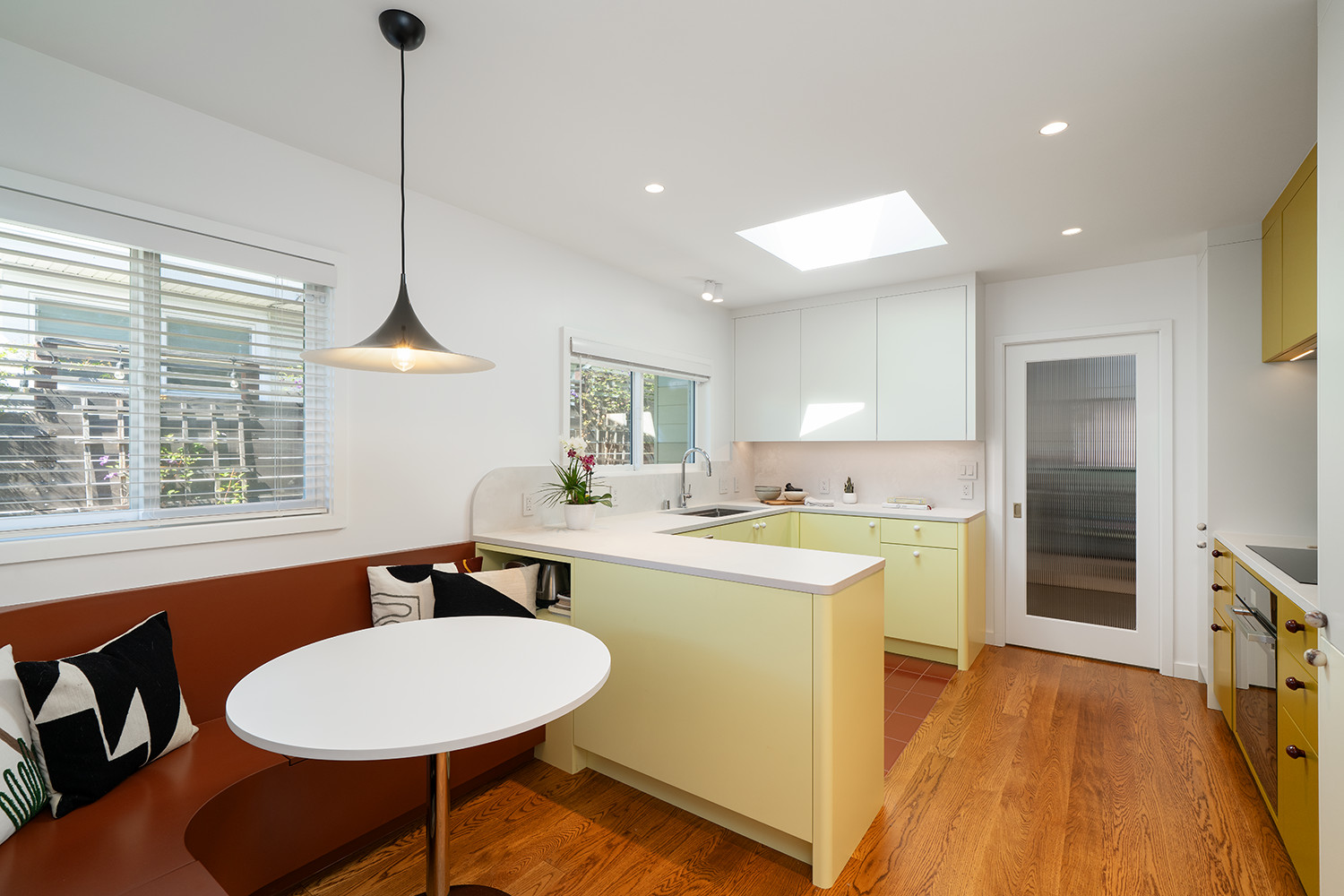 Playful Mid-Century Inspired Home Remodel with Custom Millwork