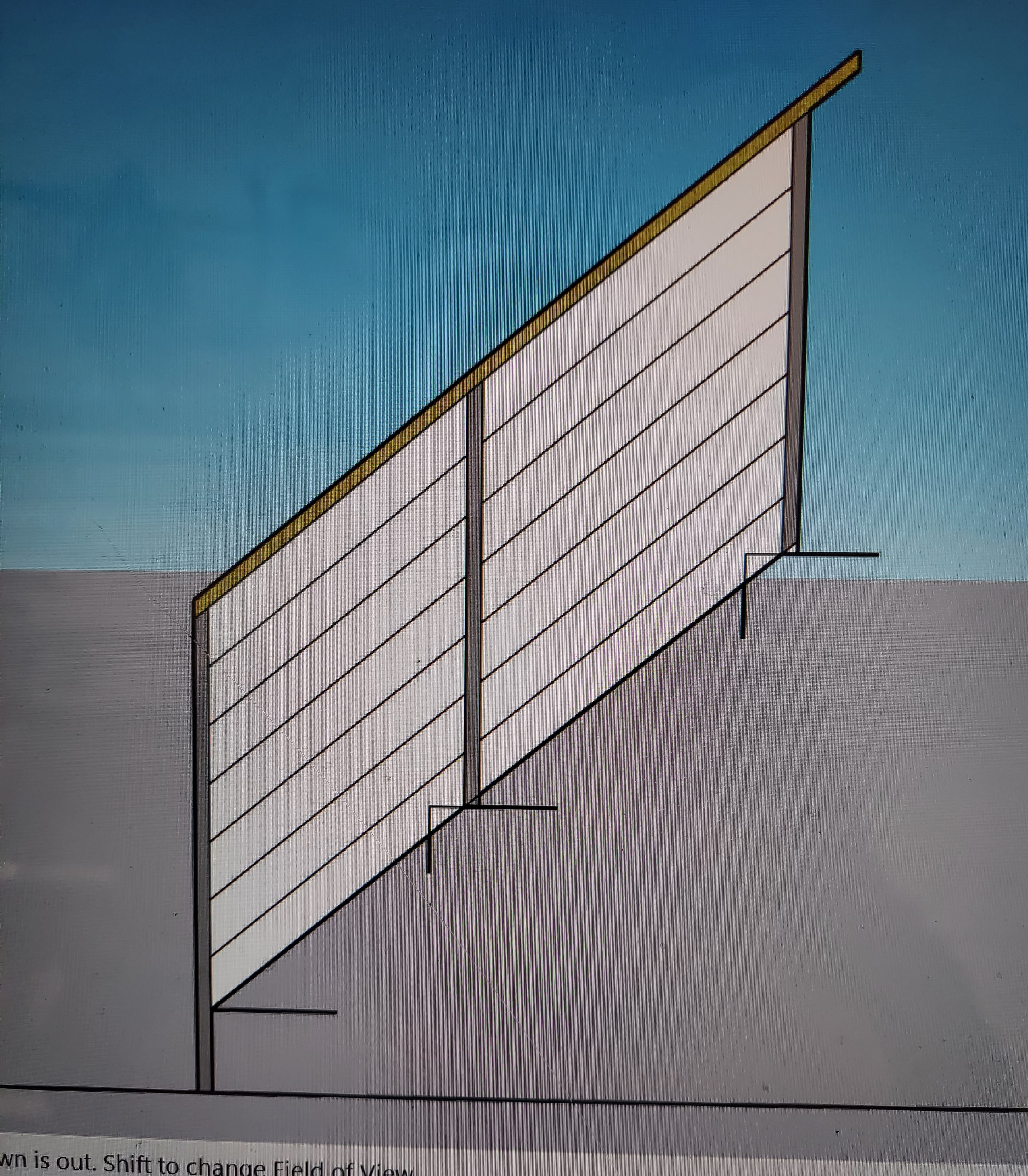 Wooden/Steel guardrail-Mclean, VA