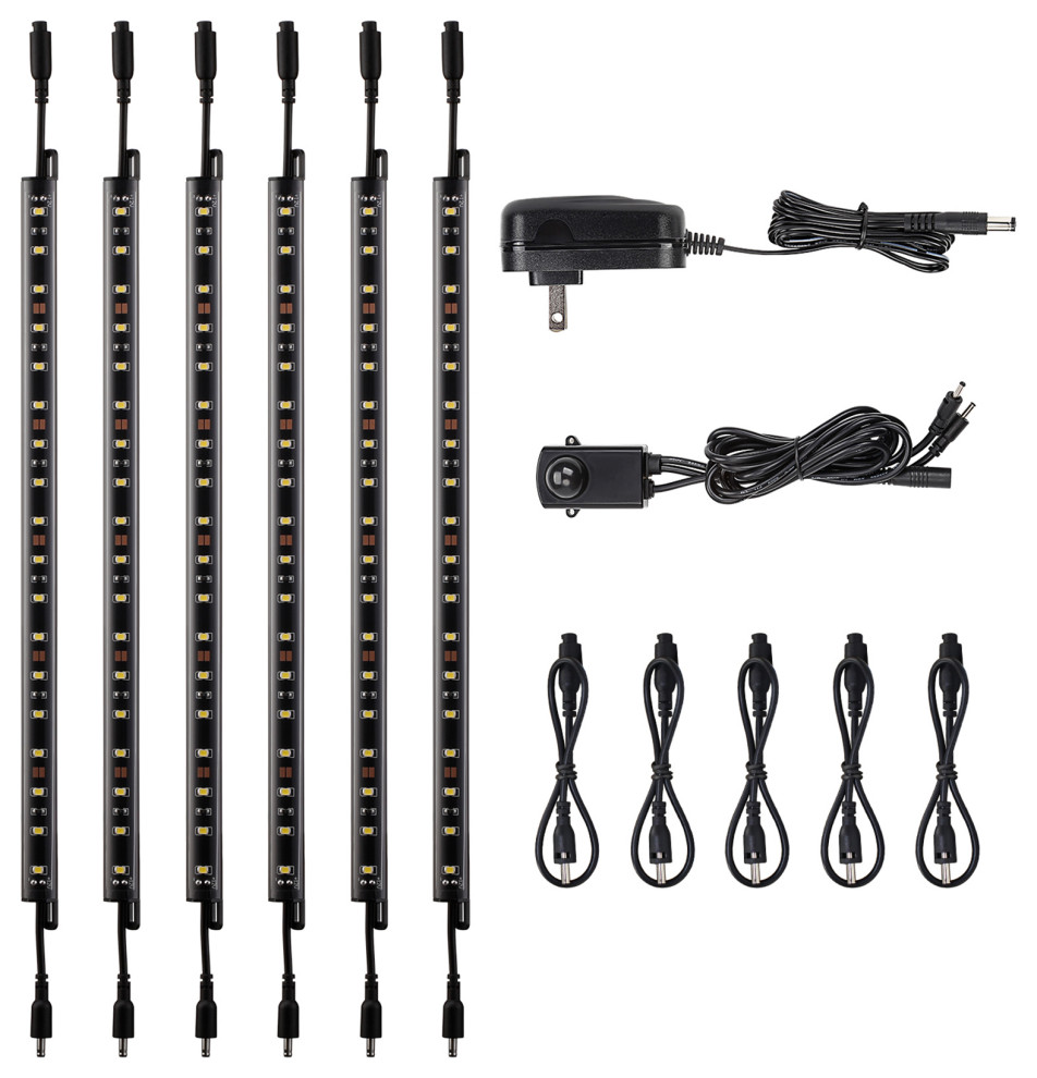 Motion Activated Under LED Strips Light Kit, Daylight Modern