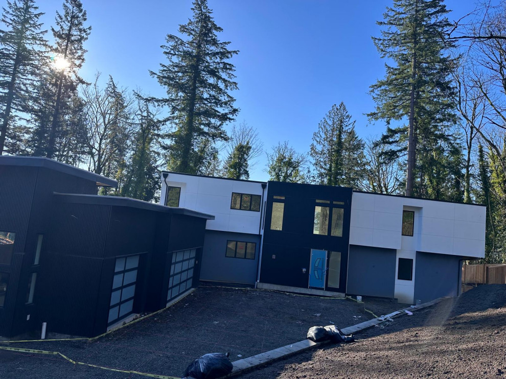 Siding project in Crown Hill Seattle.