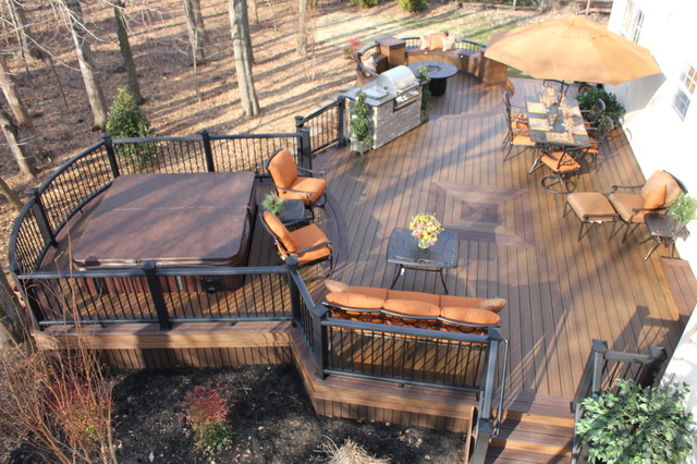 Transitional Deck transitional-terrace