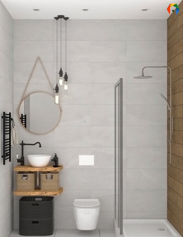 Волоколамское шоссе. Дизайн квартиры с объединенными кухней и гостиной