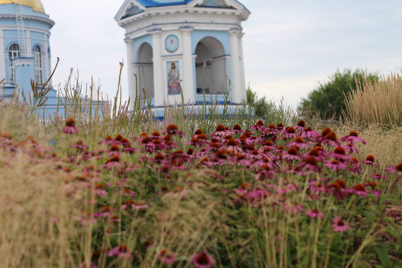 Цветники Советской площади