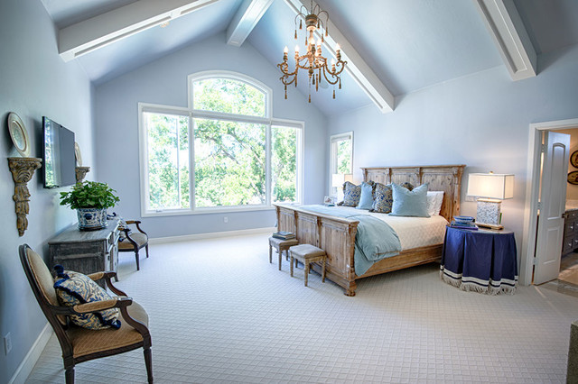 Blue Shutter Home american-traditional-bedroom
