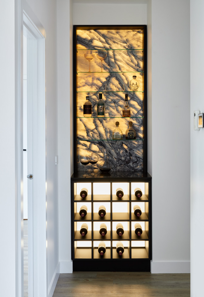 Photo of a modern wine cellar in Melbourne.
