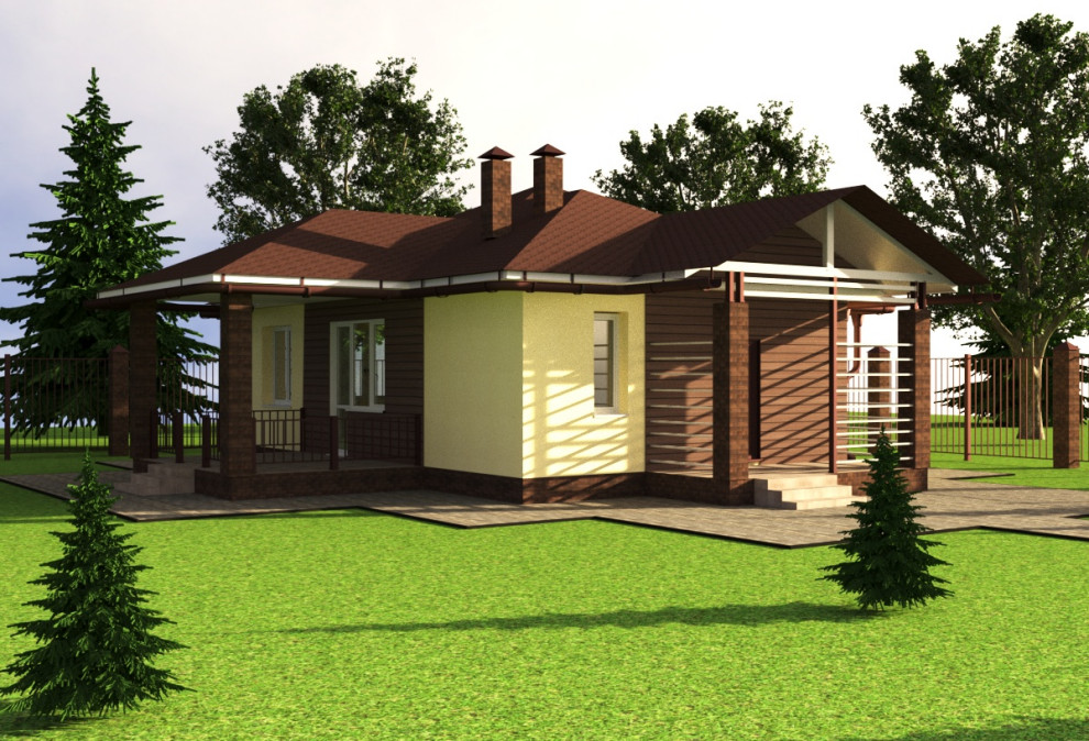 Проект дома г. Казань, п. Обсерватория