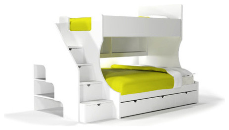 modern kids loft bed