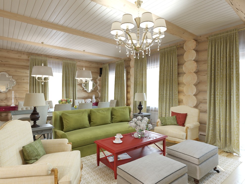 Wooden house. Reconsruction