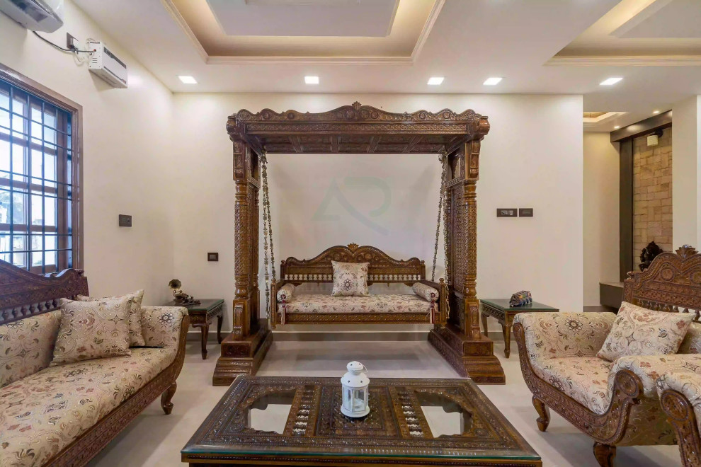 Klassisches Wohnzimmer in Chennai
