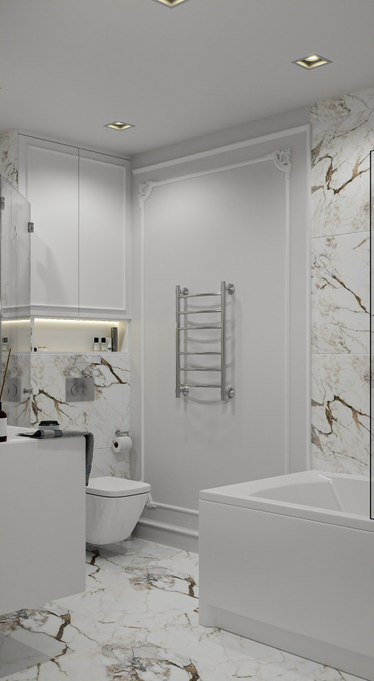 «Неоклассика в сердце Петербурга» Дизайн-проект двухкомнатной квартиры