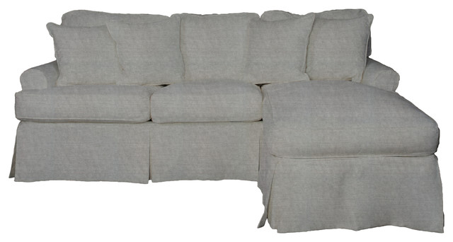 Slipcover For T Cushion Sectional Sofa With Chaise Performance