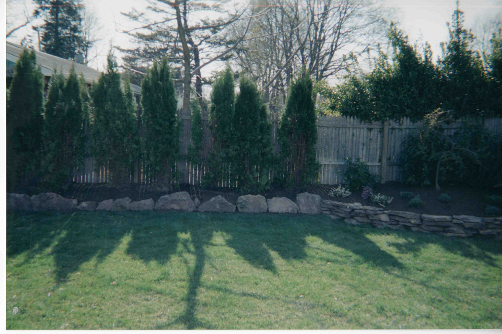 Rock Wall and small planting