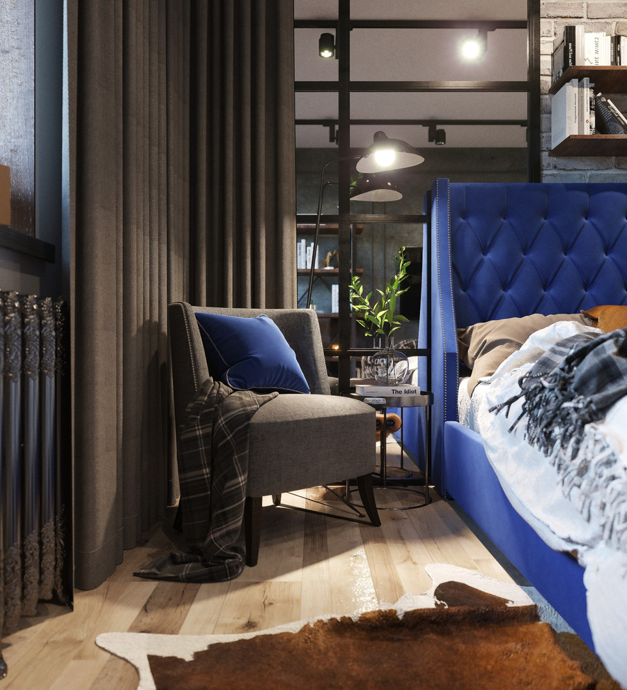 Интерьер спальни на Попова