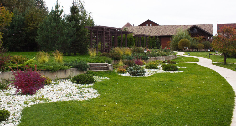 Ландшафтный дизайн большого участка