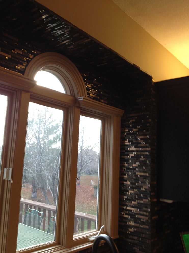 Home design - mediterranean home design idea in Wichita