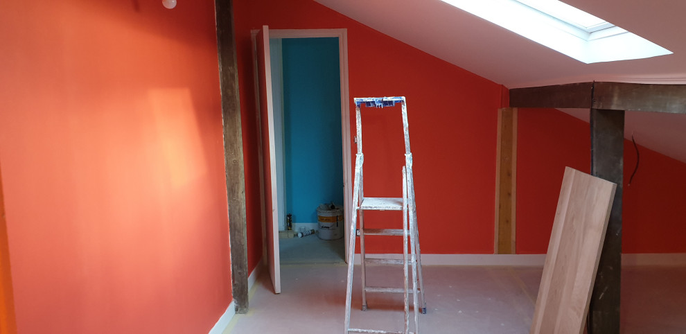 Isolation de comble dans une maison