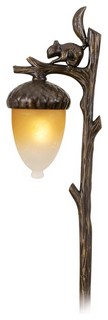 Low Voltage One Light Landscape Path Lamp Regency Bronze - Rustic ...