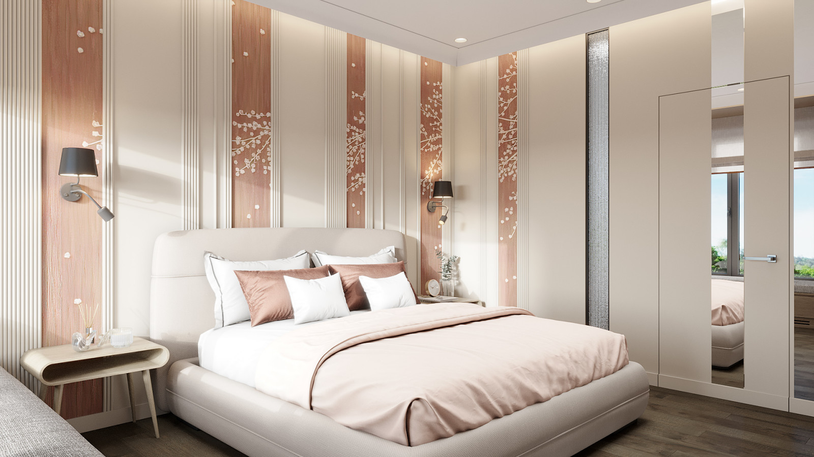 Оригинальная отделка стен