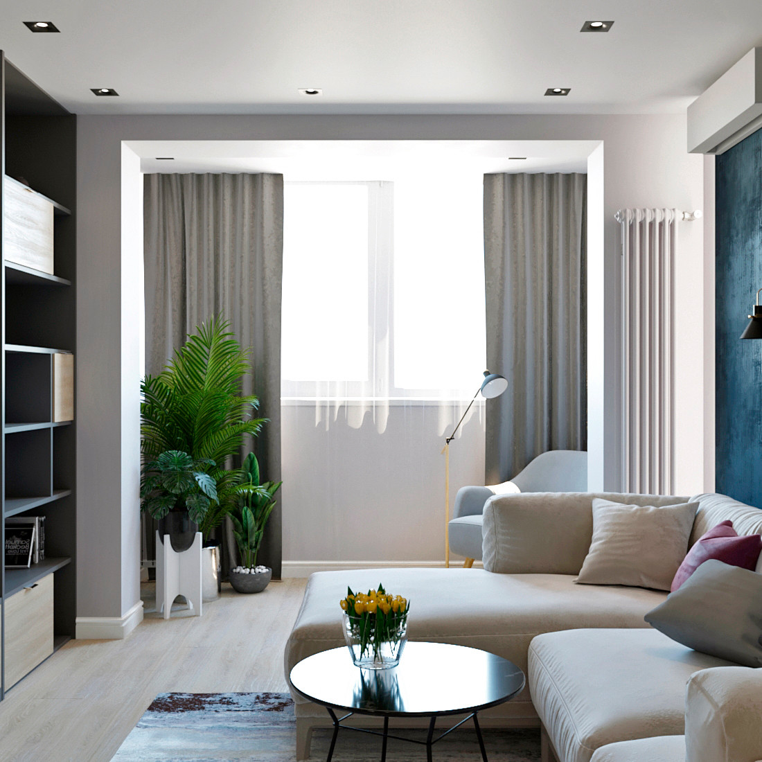 Гостиная в современном стиле