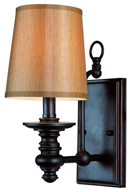 One Light Rubbed Oil Bronze Bathroom Sconce Traditional Light Rubbed Oil Bronze Bathroom Sconce