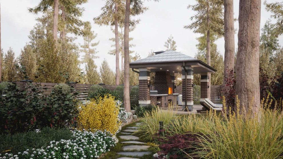 Дорожка к террасе