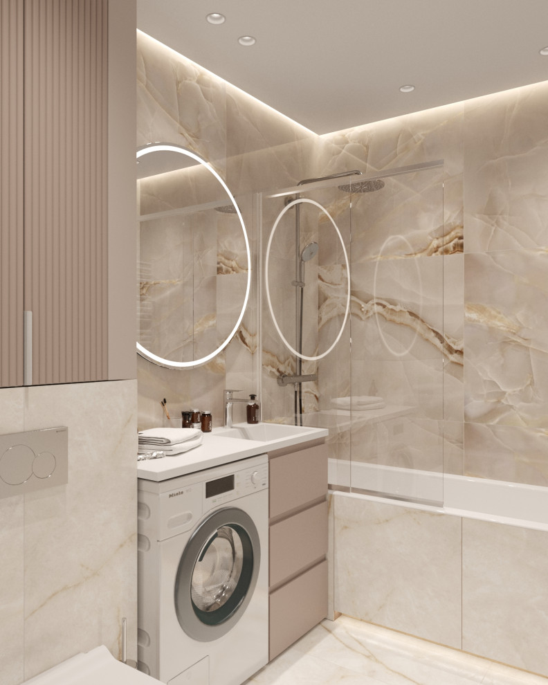 Дизайн квартиры в ЖК «Солярис» с большой лоджией