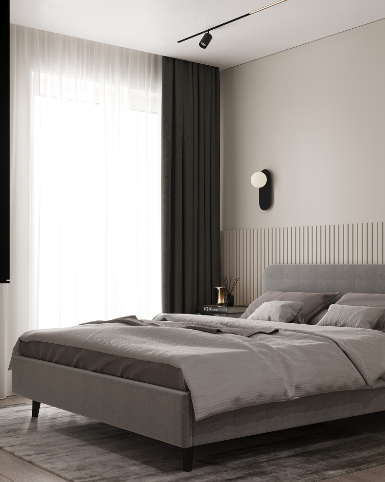 Современный интерьер в ЖК «Znak», Ижевск, 73 кв. м2