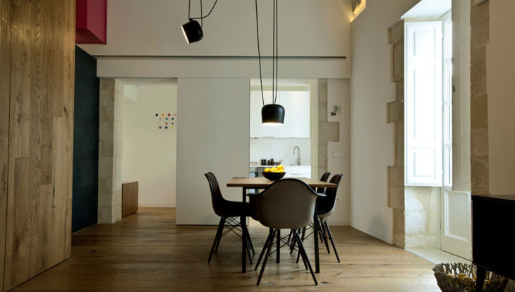 Design ideas for a contemporary dining room in Catania-Palermo.