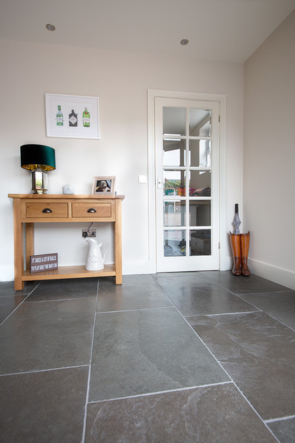 Dark Hues: Windsor Grey Time Worn Limestone country-kitchen