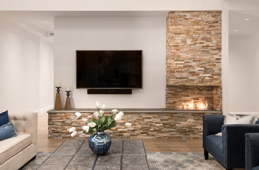 Seaside Home - Transitional - Living Room - Other - by BUILD