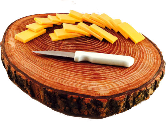 Tree Wood Round Cutting Board Serving, Round Cutting Boards