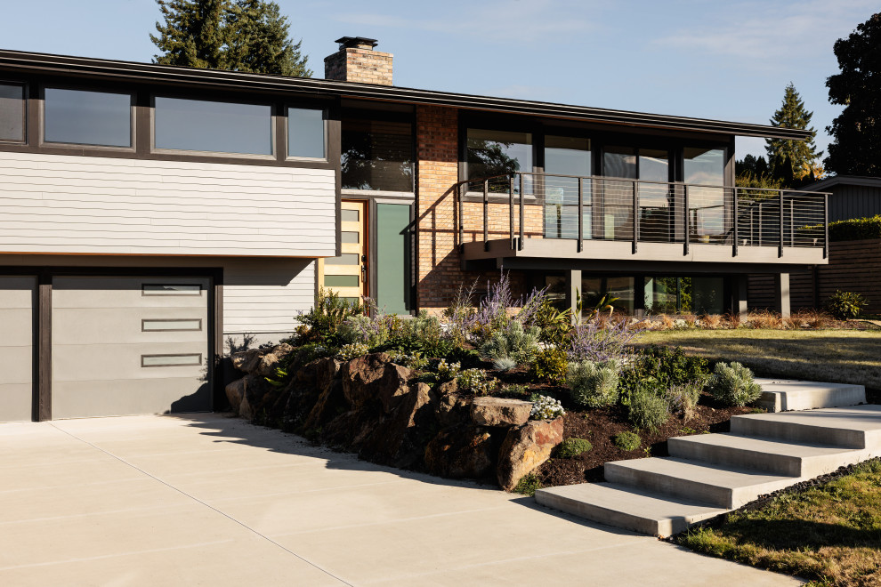 Knu Design Mid Century Modern Renovation - Midcentury - Exterior - Seattle - by ...