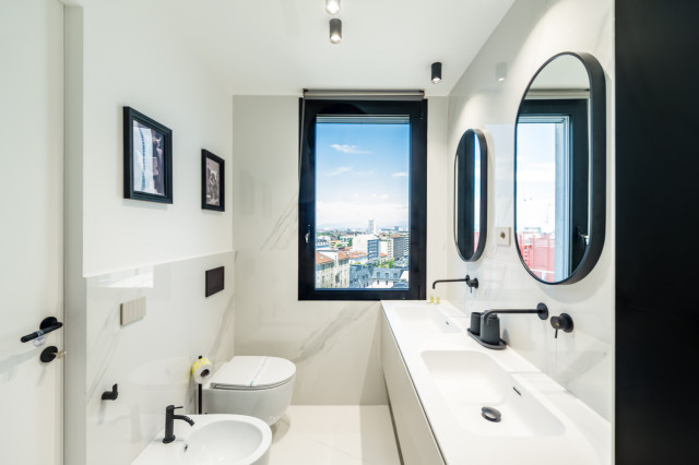 B&B Bosco Verticale modern-badezimmer