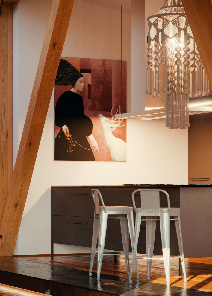 Двухуровневые апартаменты в Иркутске