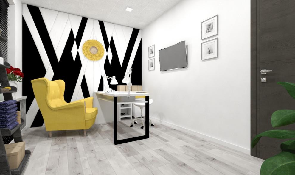 Визуализация маникюрного кабинета, для солнечной девушки