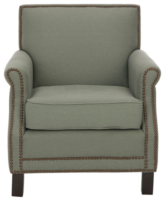 Safavieh Easton Club Chair, Sea Mist, Fabric