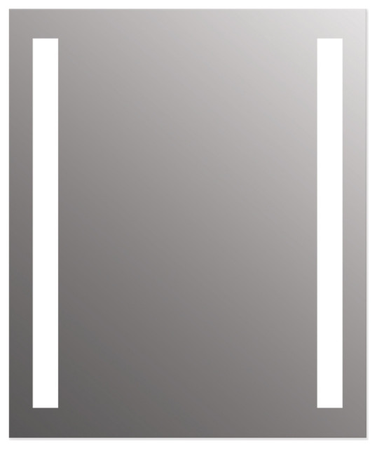 Seura Lumin LED Dimmable Lighted Bathroom Vanity Mirror, 3000K, 30wx36h