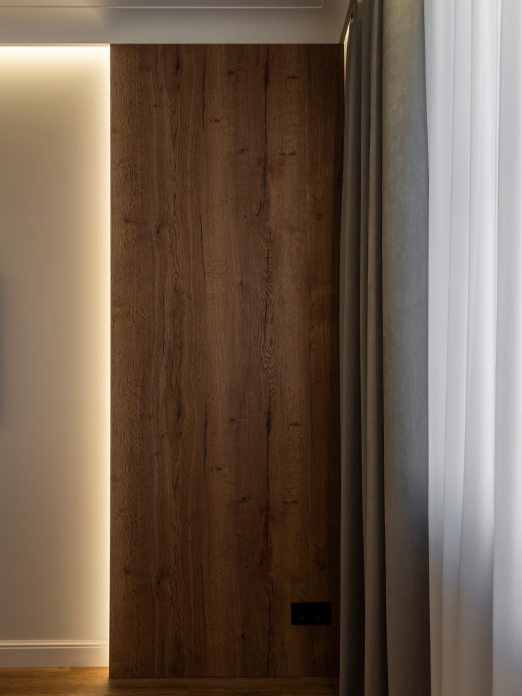 Спальная для молодой пары в ЖК Лучи