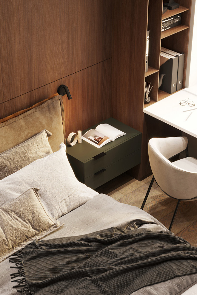 Современная мастер-спальня