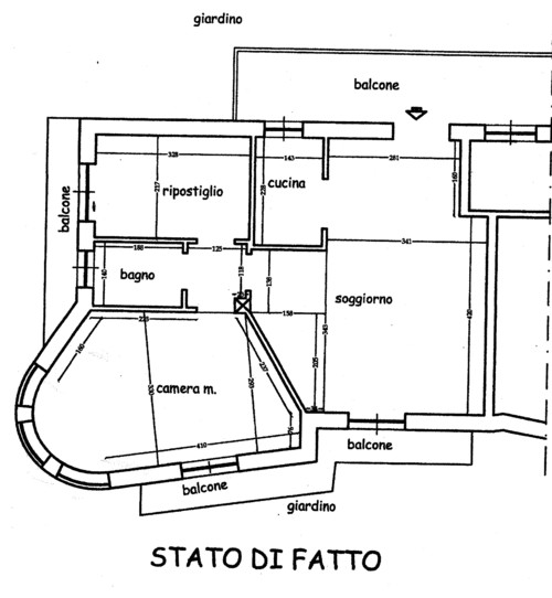 convertire scarico cucina in bagno