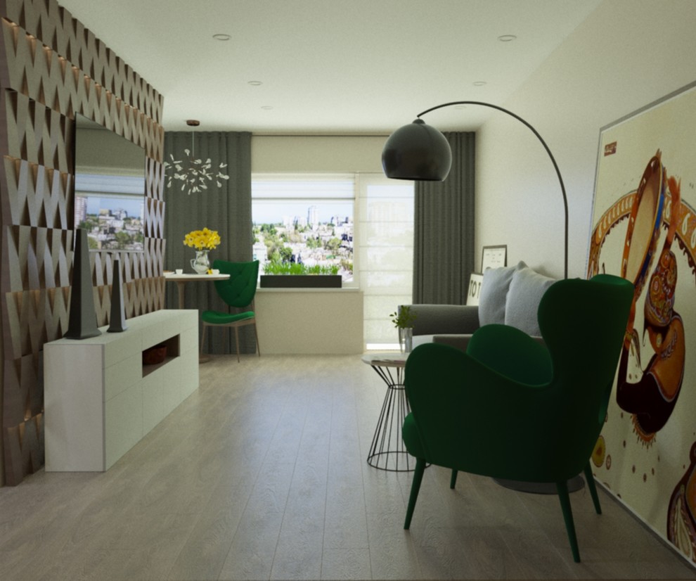 Квартира в "хрущевке" для молодой семьи.