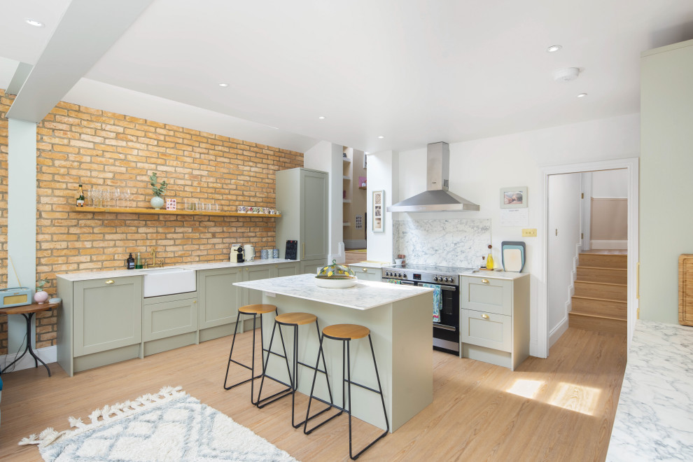 Loft conversion and kitchen extension in Dulwich - Transitional ...