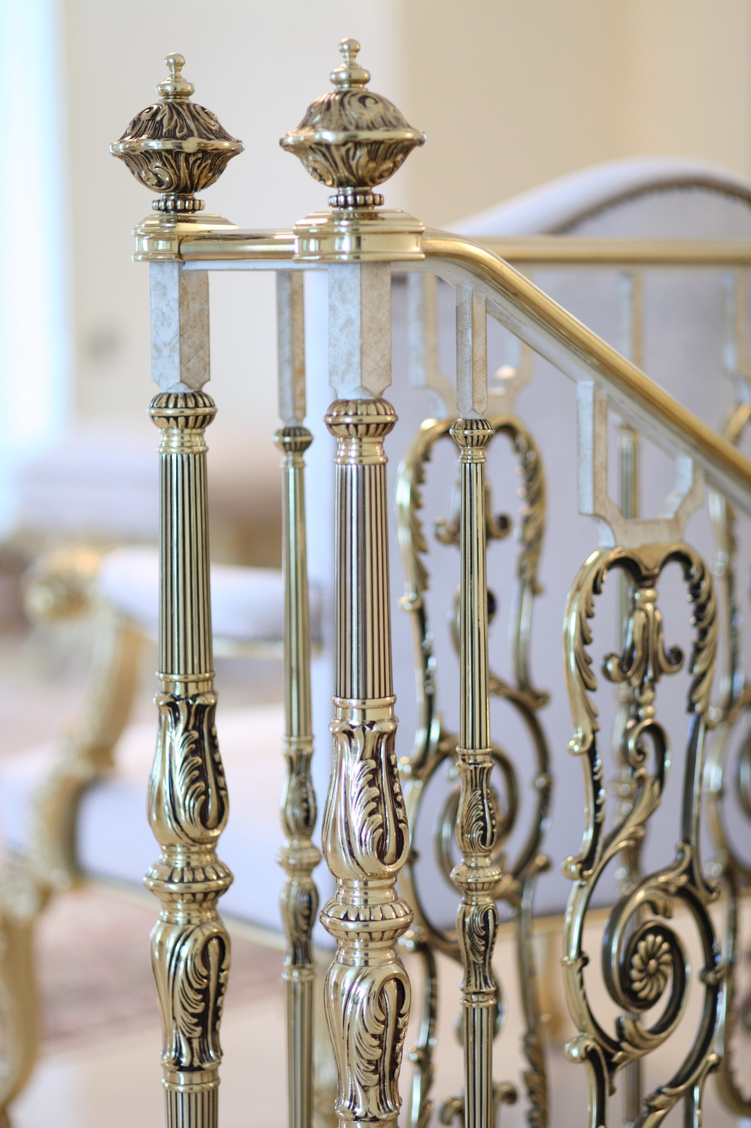 Латунные ограждения